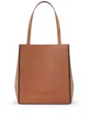 Michael Kors Large Jordi Tote Bag In Brown