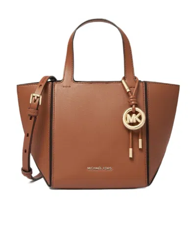 Michael Kors Jordi Small Tote Bag In Brown
