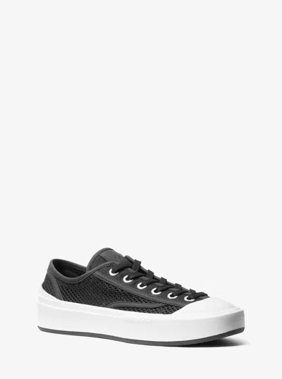 Michael Kors Jude Mesh Sneaker In Gray