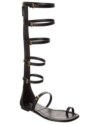 Michael Kors Juliette Leather Gladiator Sandal