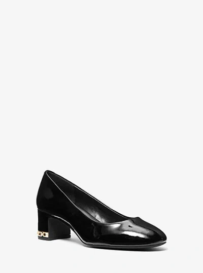 Michael Kors June Flex Patent Leather Pump In Black