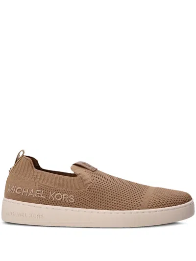 Michael Kors Juno Loafers In Brown
