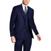 Michael Kors Kaplan Mens Stretch Wool Two-button Blazer In Blue