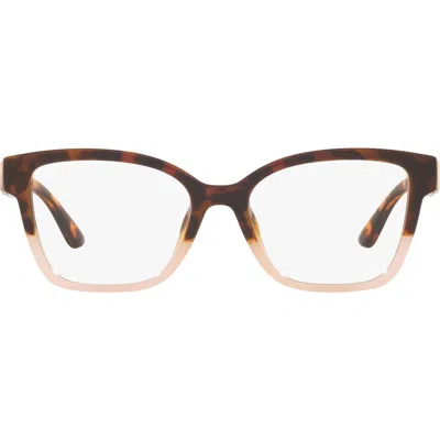 Michael Kors Karlie I 53mm Square Optical Glasses In Multi