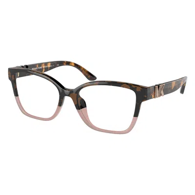 Michael Kors Karlie I Mk 4094u 3912 53mm Womens Square Eyeglasses 53mm In Multi