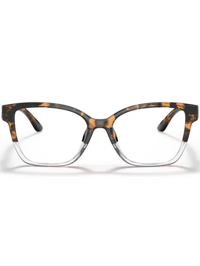Michael Kors Karlie I 方形镜框眼镜 In Brown