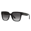 Michael Kors Karlie Mk 2170u 30058g 54mm Womens Square Sunglasses In Black