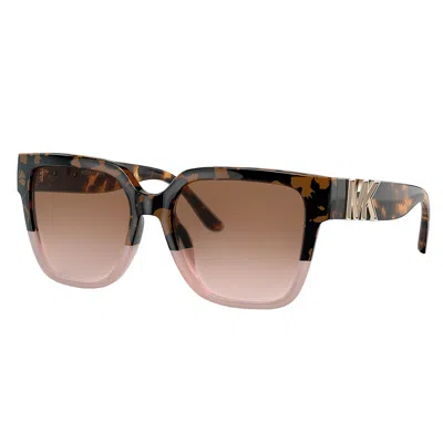 Michael Kors Karlie Mk 2170u 390913 54mm Womens Square Sunglasses In Neutral