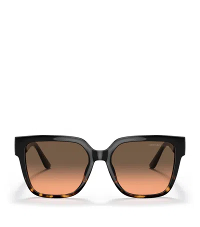 Michael Kors Karlie Square Sunglasses In Black