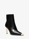 Michael Kors Kasia Leather Boot In Black