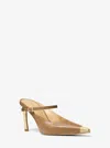 Michael Kors Kasia Leather High Mule Pump In Multi