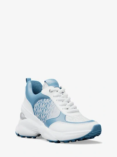 Michael Kors Katrina Mixed-media Trainer