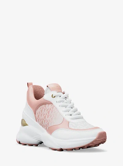 Michael Kors Katrina Mixed-media Trainer