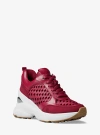 Michael Kors Katrina Woven Wedge Trainer