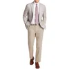 Michael Kors Keates Mens Herringbone Polyester Two-button Blazer In Gray