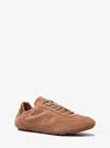 Michael Kors Keely Suede Trainer In Multi