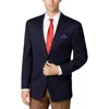 Michael Kors Keith Mens Classic-fit Stretch Two-button Blazer In Blue
