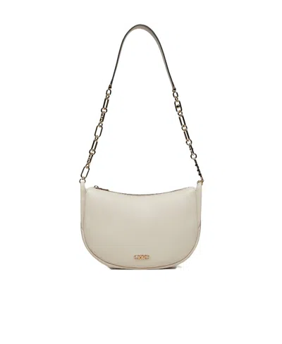 Michael Kors Kendall Jet Set Shoulder Bag In White