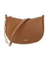 Michael Kors Kendall Leather Shoulder Bag In Brown