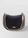 Michael Kors Kendall Leather Shoulder Bag With Frontal Monogram