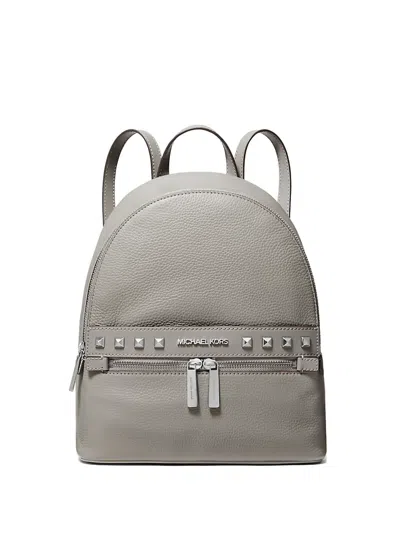Michael Kors Kenly Stud-embellished Backpack In Yellow