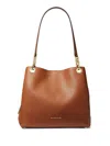 MICHAEL KORS KENSINGTON LARGE TOTE BAG IN PEBBLED LEATHER