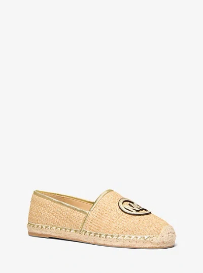 Michael Kors Kenzie Espadrille In Gold
