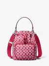 Michael Kors Khai Small Signature Logo Bucket Bag