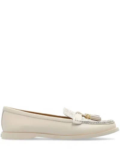 Michael Kors Kiernan Loafers In Neutrals