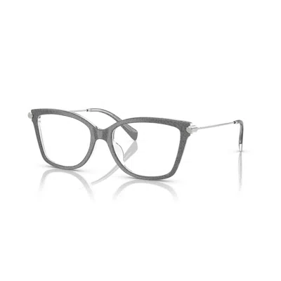 Michael Kors Kingson Demo Cat Eye Ladies Eyeglasses Mk4150u 4009 54 In Gray