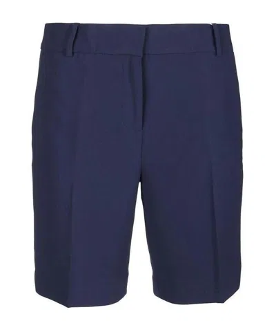 Michael Kors Knee-length Chino Shorts In Blue