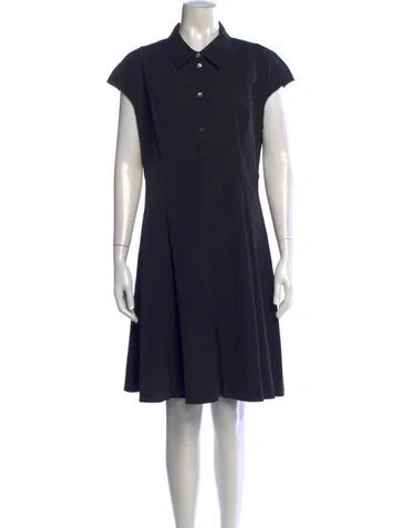 Pre-owned Michael Kors Knee-length Dress In Black