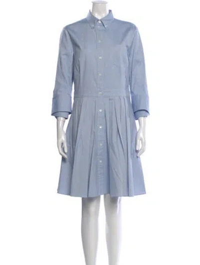 Pre-owned Michael Kors Knee-length Dress In Blue