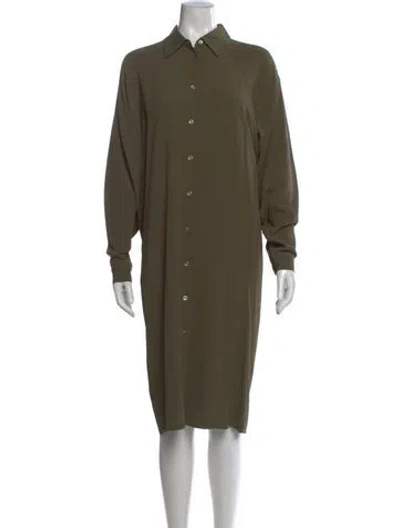 Pre-owned Michael Kors Knee-length Dress In Green