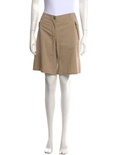 Pre-owned Michael Kors Knee-length Shorts In Brown/neutrals