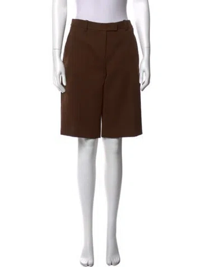 Pre-owned Michael Kors Knee-length Shorts W/ Tags In Brown