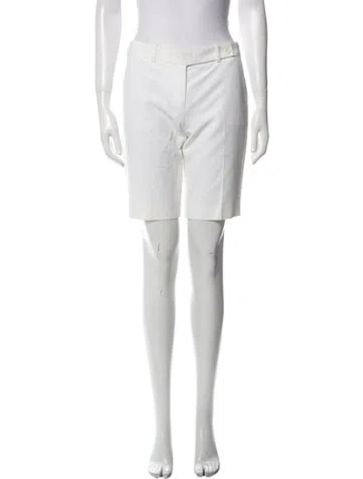 Pre-owned Michael Kors Knee-length Shorts In White