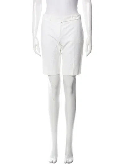 Pre-owned Michael Kors Knee-length Shorts In White