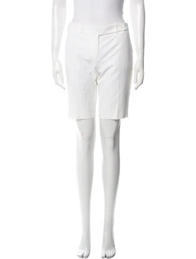 Pre-owned Michael Kors Knee-length Shorts In White