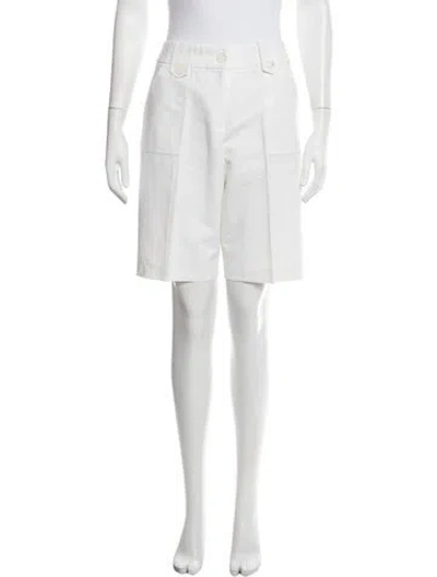 Pre-owned Michael Kors Knee-length Shorts In White