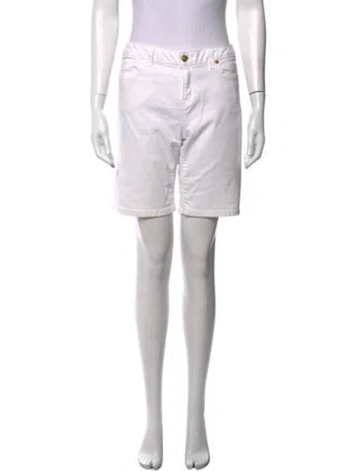 Pre-owned Michael Kors Knee-length Shorts In White