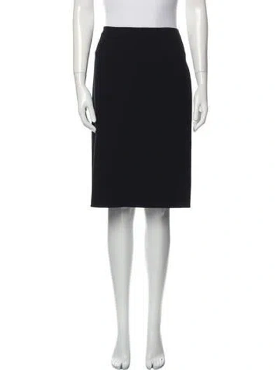 Pre-owned Michael Kors Knee-length Skirt In Black