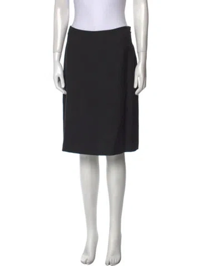 Pre-owned Michael Kors Knee-length Skirt In Black