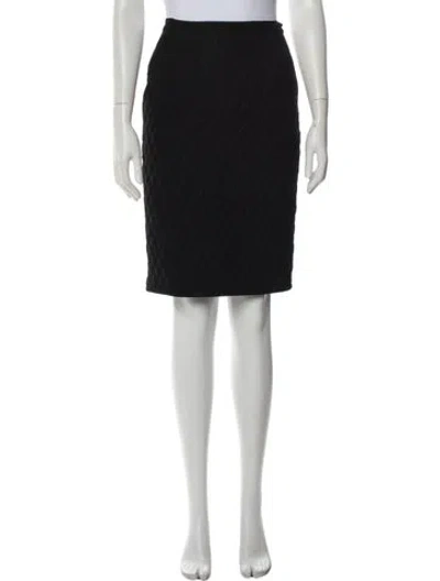 Pre-owned Michael Kors Knee-length Skirt In Black