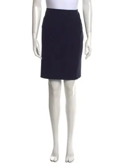 Pre-owned Michael Kors Knee-length Skirt In Blue