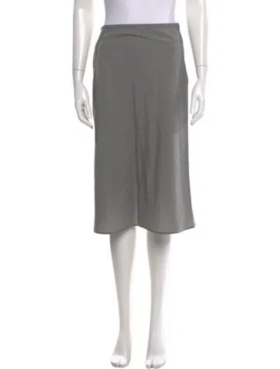 Pre-owned Michael Kors Knee-length Skirt In Gray