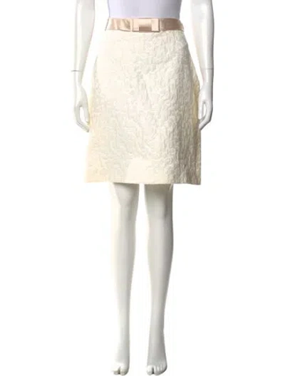 Pre-owned Michael Kors Knee-length Skirt In Neutral