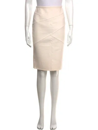 Pre-owned Michael Kors Knee-length Skirt In Neutrals