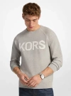 Michael Kors Kors Stretch Knit Sweater In Gray