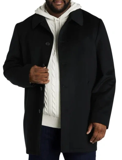 Michael Kors Kurt Overcoat In Black